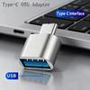 USB C to USB Adapter USB C Male to USB 2.0 Female OTG Adapter Transfer Data Fast Charge for Smartphones Lops USB Flash Drive 3