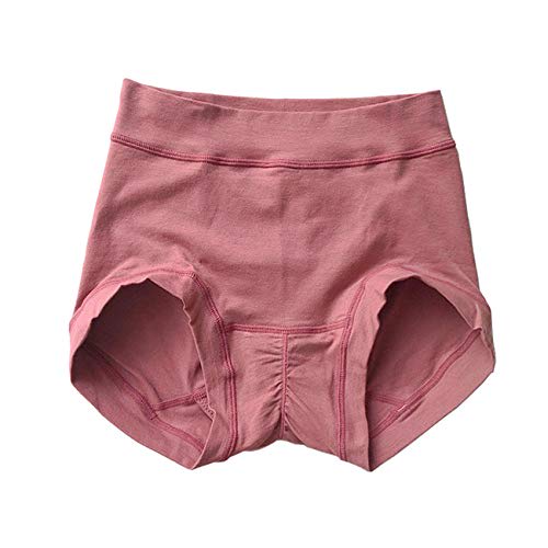 sisiFILLE Organic Cotton Sanitary Shorts, Box/Regular, Old Rose, Size L