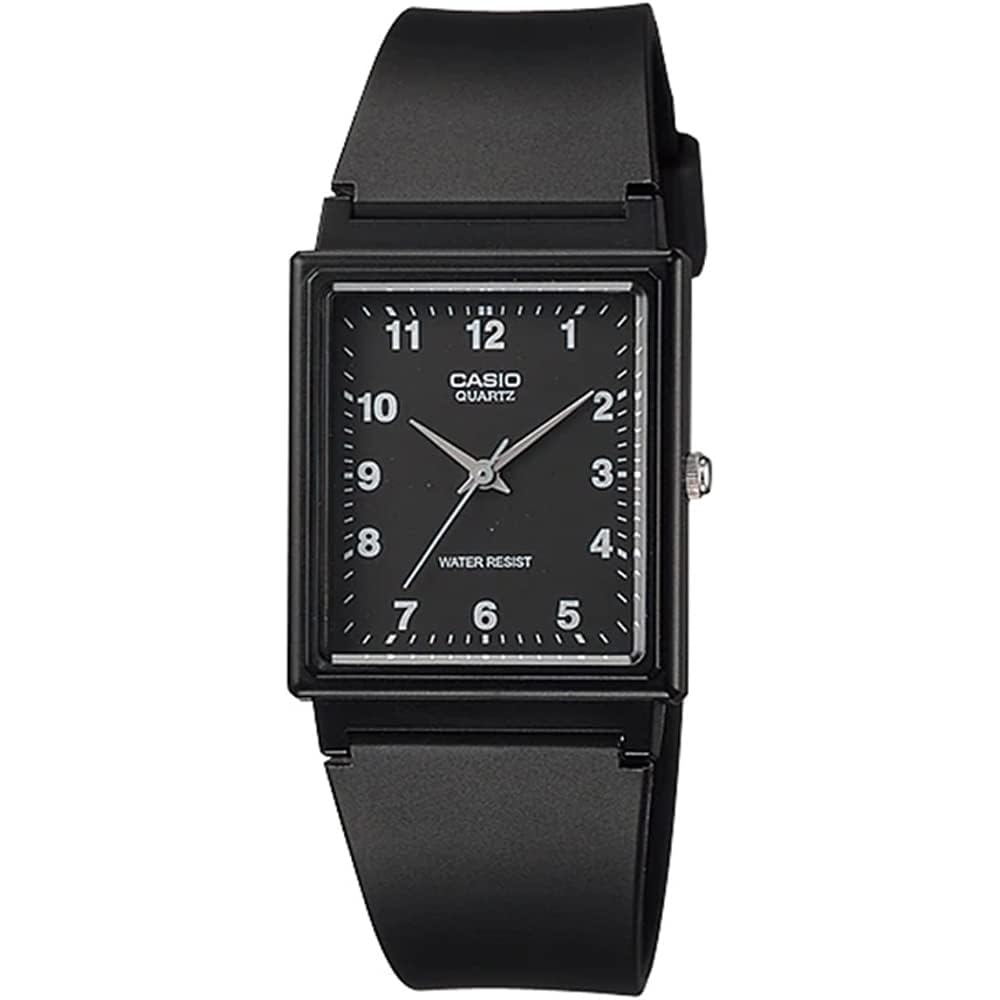 Casio Chupacasi MQ-27-1B Analog Watch Rectangular Face Unisex with Urethane Strap