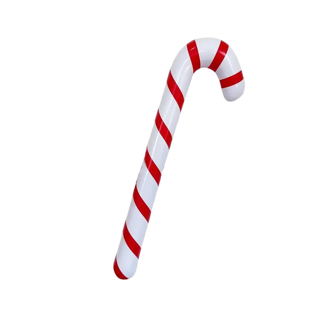 35 Inch Inflatable Christmas Candy Cane For Christmas Decorations, Outdoor Holiday Decorations