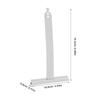 8Pcs Roller Shutter Spring Replacement Stainless Steel White Coated Slat Hanger for Window Security Shutter Curtain Repair Kit