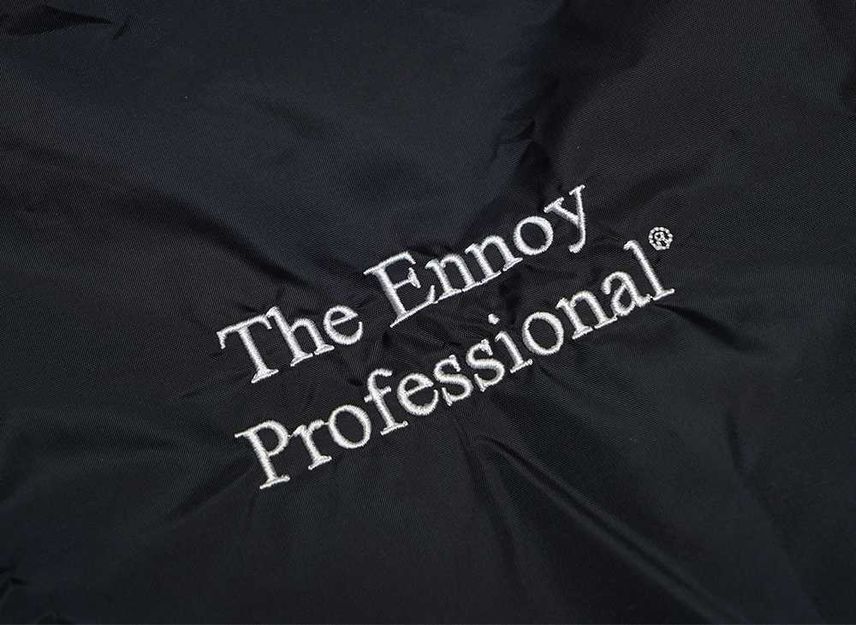 ENNOY Packable Nylon Jacket Black