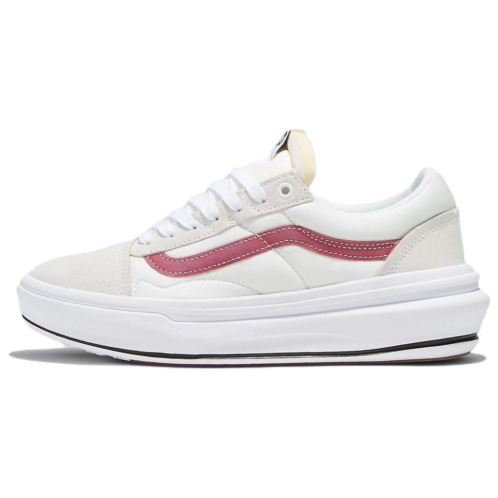 Vans Old Skool Overt ComfyCush Hvit Rød Unisex Sneakers VN0A7Q5ECPE