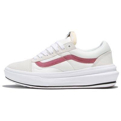 Old Skool Overt ComfyCush Wit Rood Unisex Sneakers VN0A7Q5ECPE