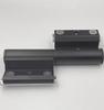 Black Door Hinges Aluminum Profile 50 Lengthened Hinge for for Notch Side Hung Door with the Frame and Sash Standard of 20