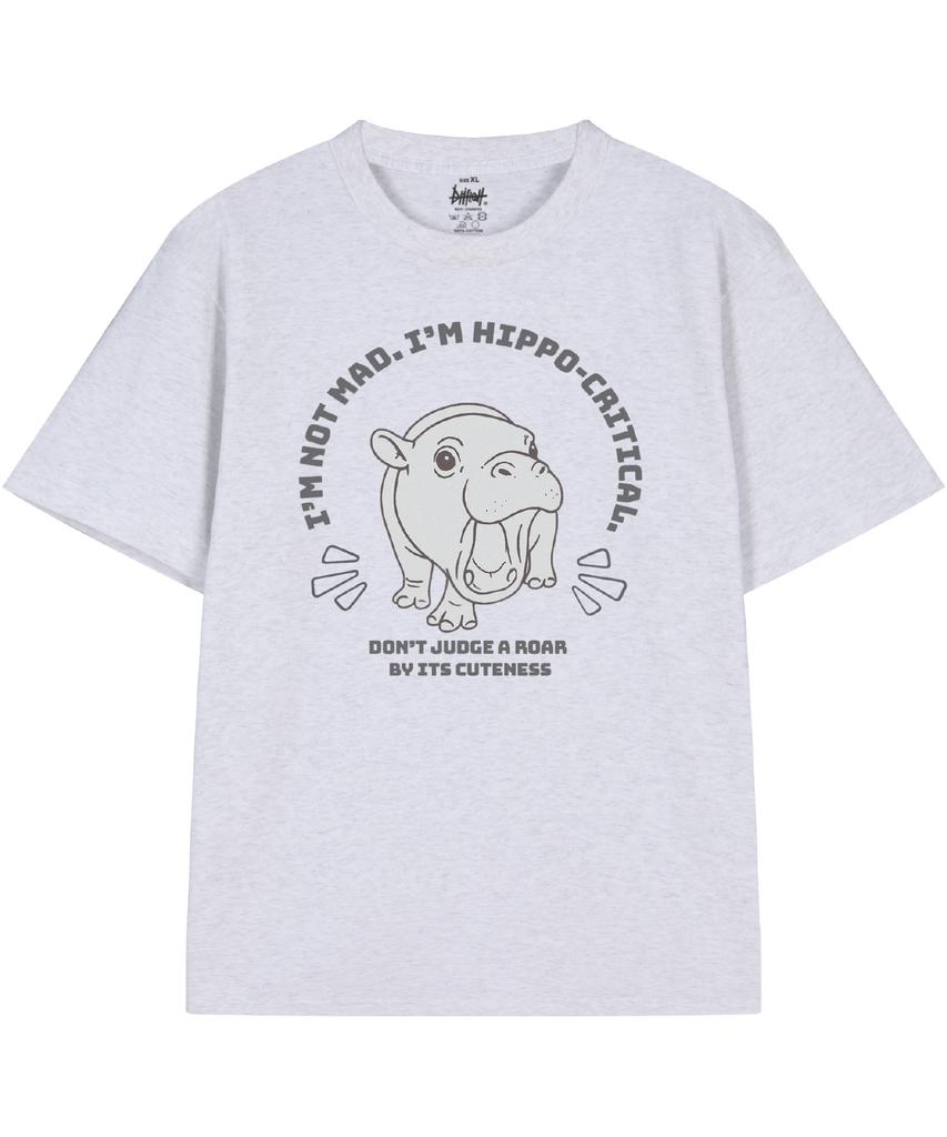 DRIFTOUT Not Mad Hippo Short Sleeve T-Shirt (3 Colors)