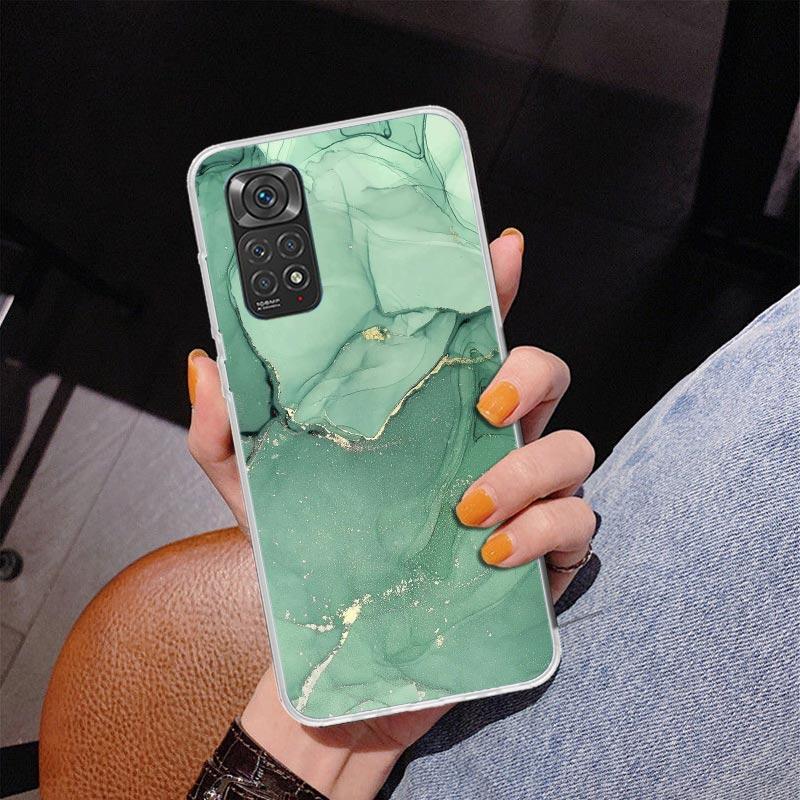 Granite Marble Phnoe Case for Phnoe Case for Xiaomi Redmi Note 15 14 14S 13 Pro Plus 12 12S 11S 11E 10S 10 11T 5G Unique Cover C