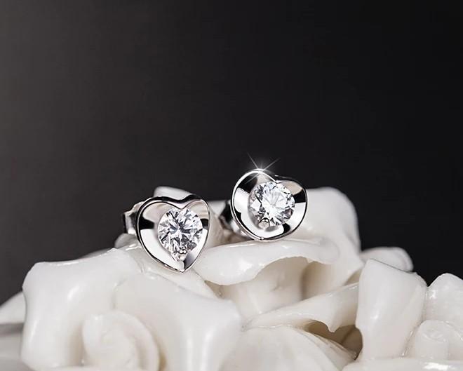 9 Sterling Silver Stud Earrings, Femininity, Simple Personality, Niche And Versatile Design Earrings, Earrings, Exquisite And Super Fairy