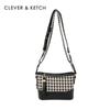 Light Luxury Bag Fashion Underarm Bag Small Thousand Bird Mixed Bag Single Shoulder Crossbody Bag Length 21cm Wide 9cm High 14cm