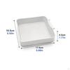 Laundry Appliance Drain Tray Square Pan Drip with Inserts for