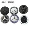 Heiß 2025 Für AMG W124 1 Stück 57mm Auto Frontklappen Emblem Abzeichen Haube Auto Zubehör Für Mercedes Benz W204 W205 W212 W213 W221 W1
