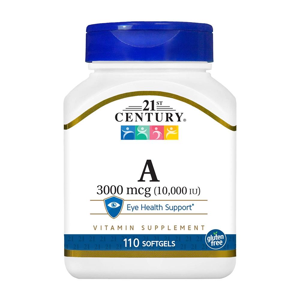 

Vitamin A 3000 mcg (10000 IU), 110 Softgels