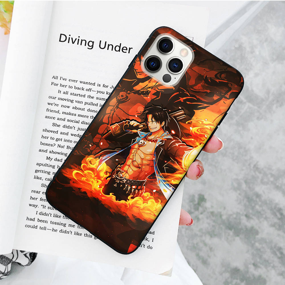 JW52 Ace Sabo Black Soft Case for OPPO Reno 8 6 5 4 Pro Plus Find X3 A17 A3 A31 A38 A40 A53 A54 A55 A74 A76 A78 A77 A80 A94 A95 A96 Lite