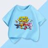 2026 Fashion Cool Super Flying Hero Printed Casual Fashion Cotton Breathable Short Sleeve Top