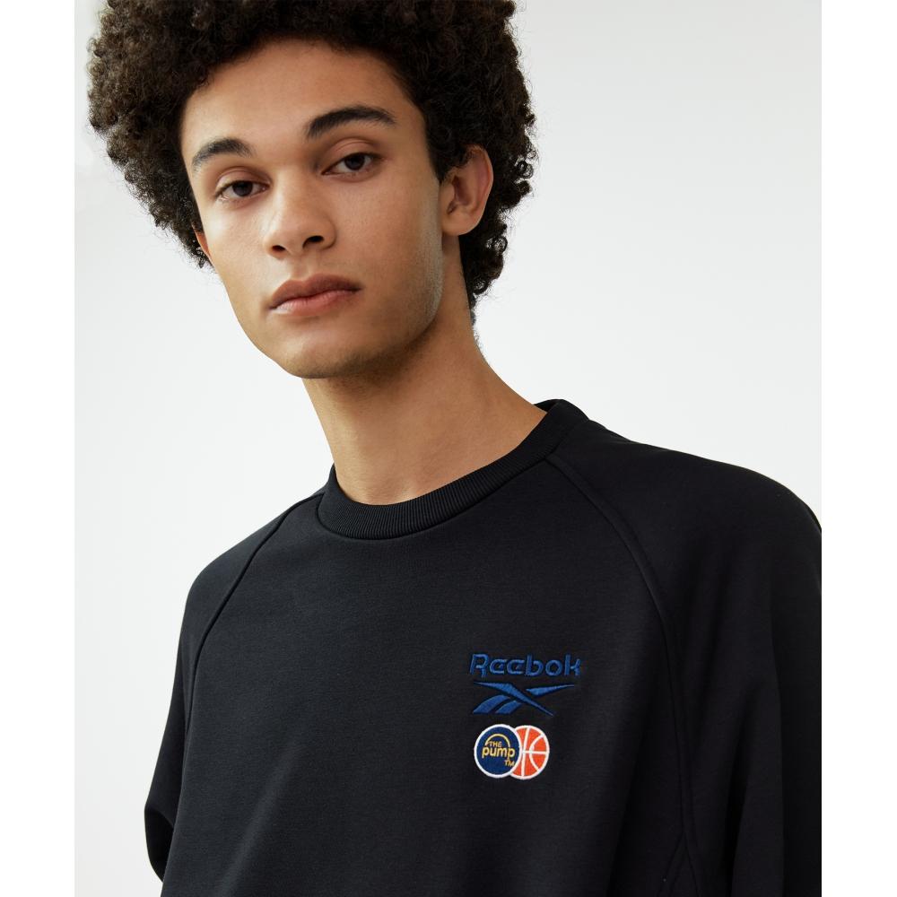 Reebok Pump It Up Sweatshirt   Black