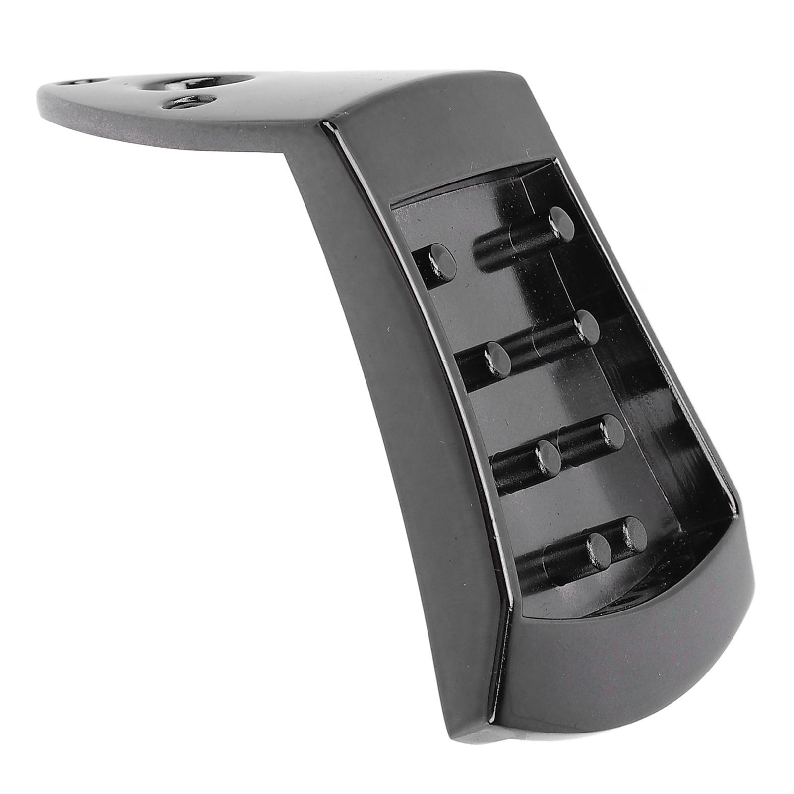 

Треугольный струнодержатель для мандолины, черный металлический сменный для 8-струнной арочной верхней деки с винтами