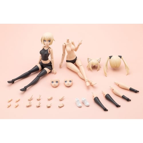 Kotobukiya (KOTOBUKIYA) Sosai Shojo Teien Grande Scale Dress-Up Body [M] with Gourai, Approximately 250mm Tall, Non-Scale Plastic Model