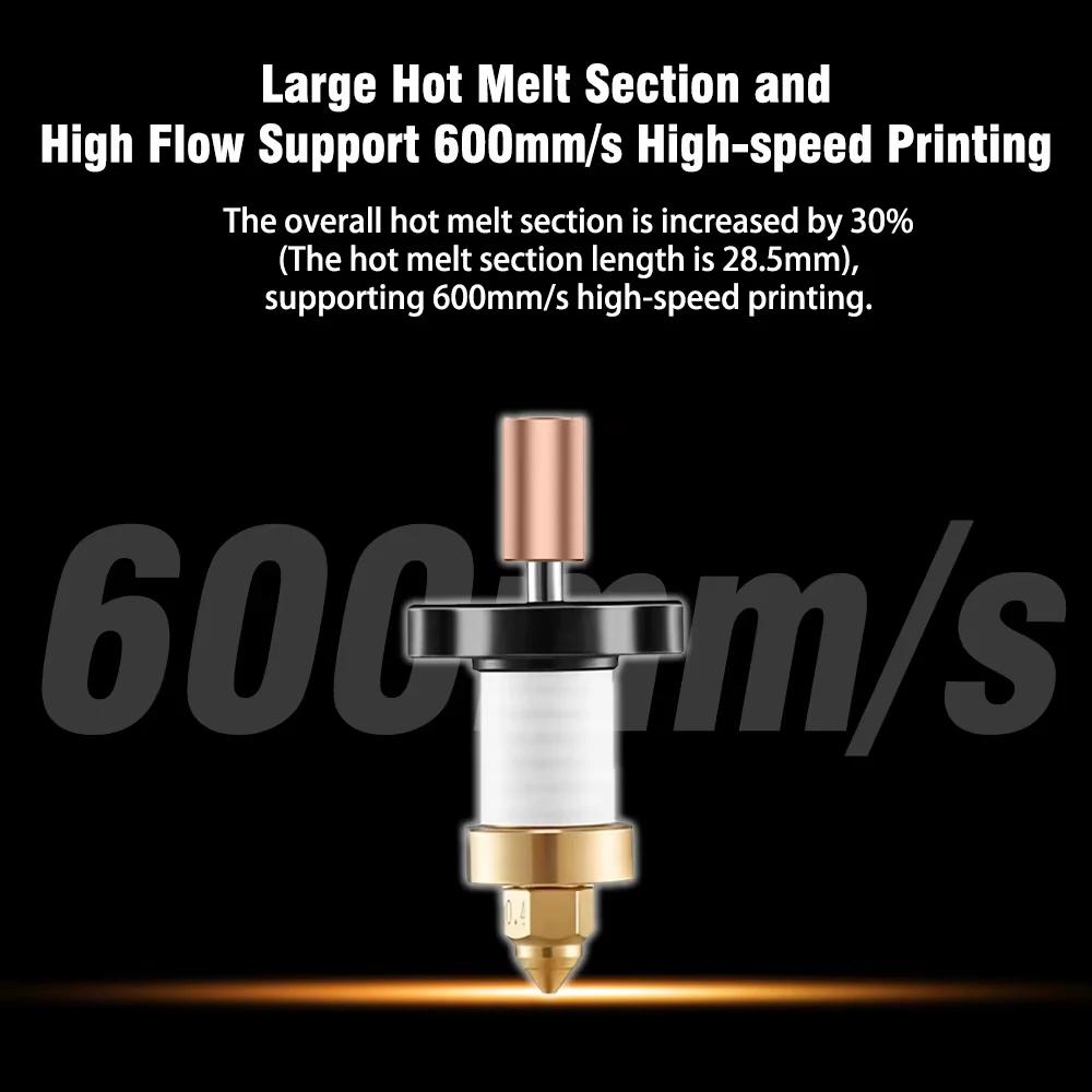 For Creality Ender 3 V3 Ke Hot End Upgrade Ceramic Nozzle Ender-3 V3 KE Accessories Silicone Sock 3D Printer Heating Block Kit
