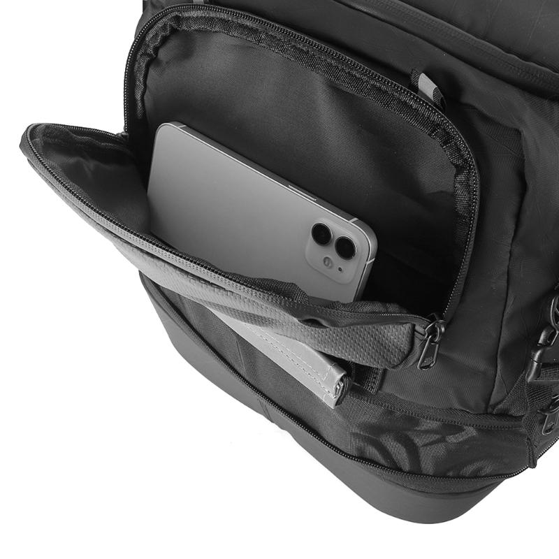 Multifunktionale Motorrad-Heckgepäckträgertasche Sichere & Tragbare Aufbewahrung Praktische & Wasserdichte Tasche für Motorradreisen
