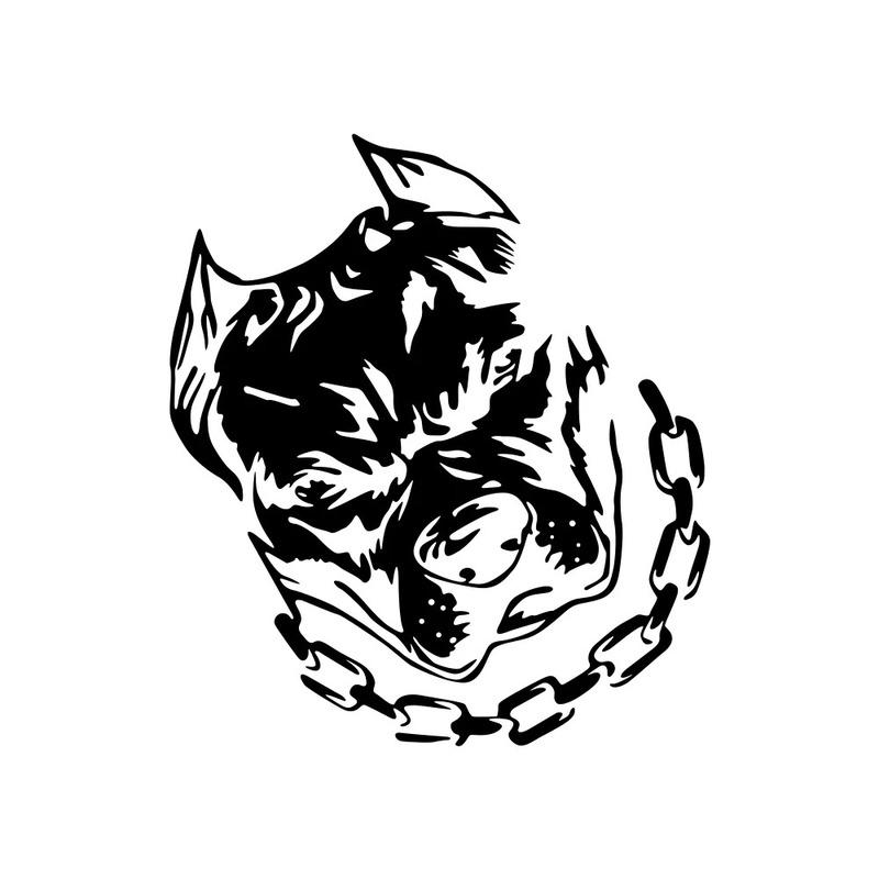 Car Stickers Pitbull Dog Graphics Waterproof Vinyl Film Decals DIY Decoration Pegatinas Para Coche Universal Car Accessories