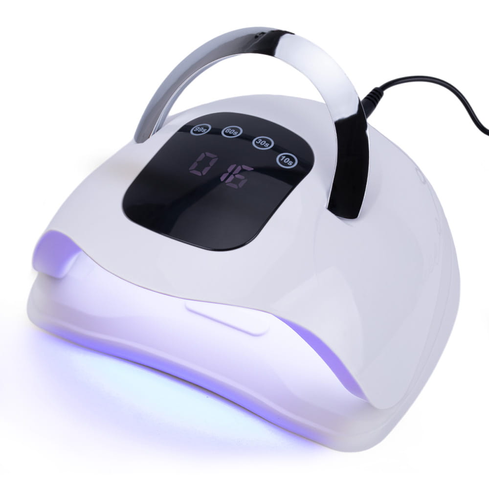 Lampa Do Paznokci Uv/Led 258W Do Lakierów Hybrydowych Żeli I Akrylożeli Biała X19 Max