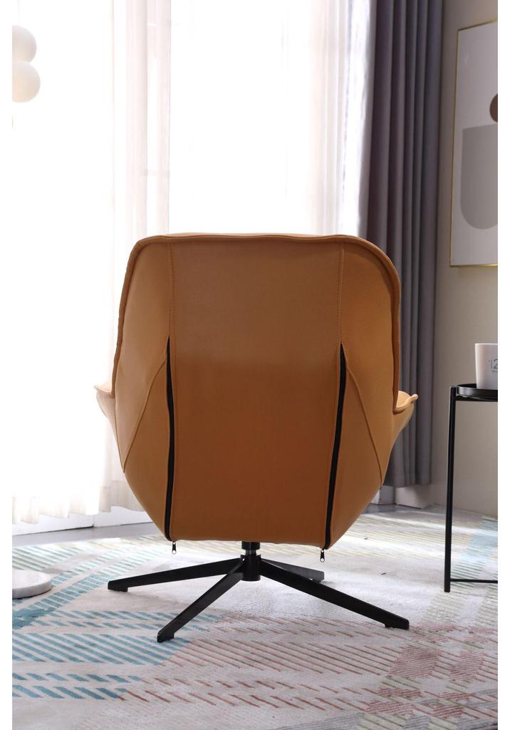 Nordic Swivel Chair: High-End, Rotatable, Lazy Sofa for Small Apartments and Bedrooms