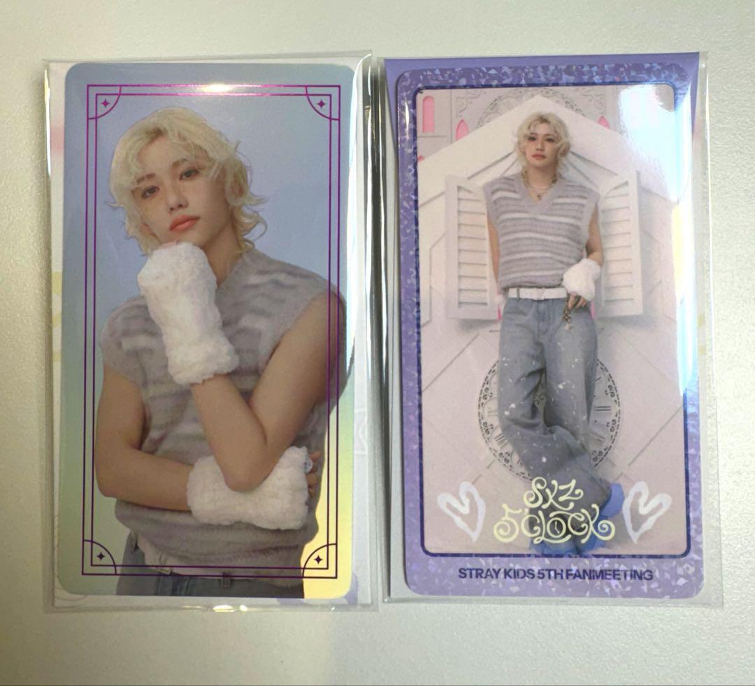 

[USED] StrayKids Sukizu Penmi CLOCK Special Trading Card Felix