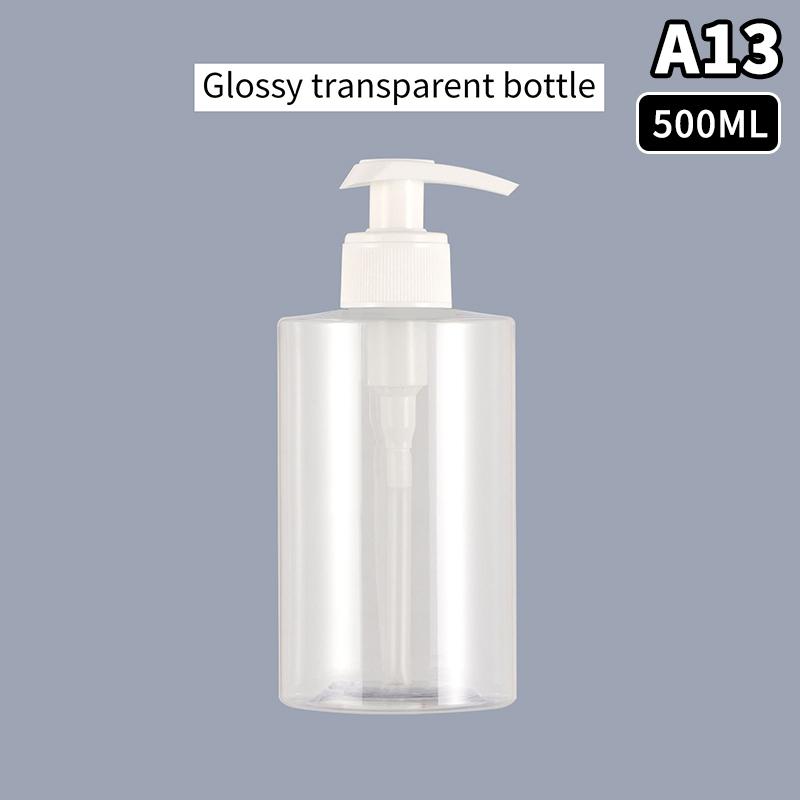300/500Ml Soap Dispenser Bottle Shampoo Shower Gel Bottle Refillable Wide Mouth Lotion Hand Sanitizer Bottle Bathroom Container