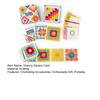 1 Set Granny Square Card Deck DIY Crochet Pattern Card Handmade Knitting Square Pattern Beginner Crocheting Accessories Enthusiasts Gift