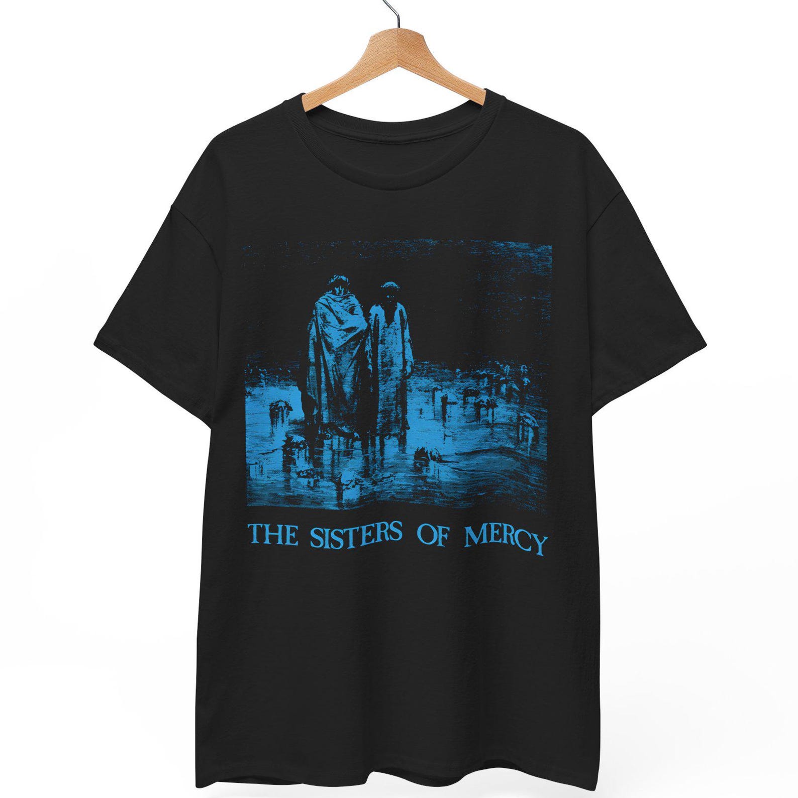 The Sisters of Mercy T-Shirt, Gothic Rock Band Tee M