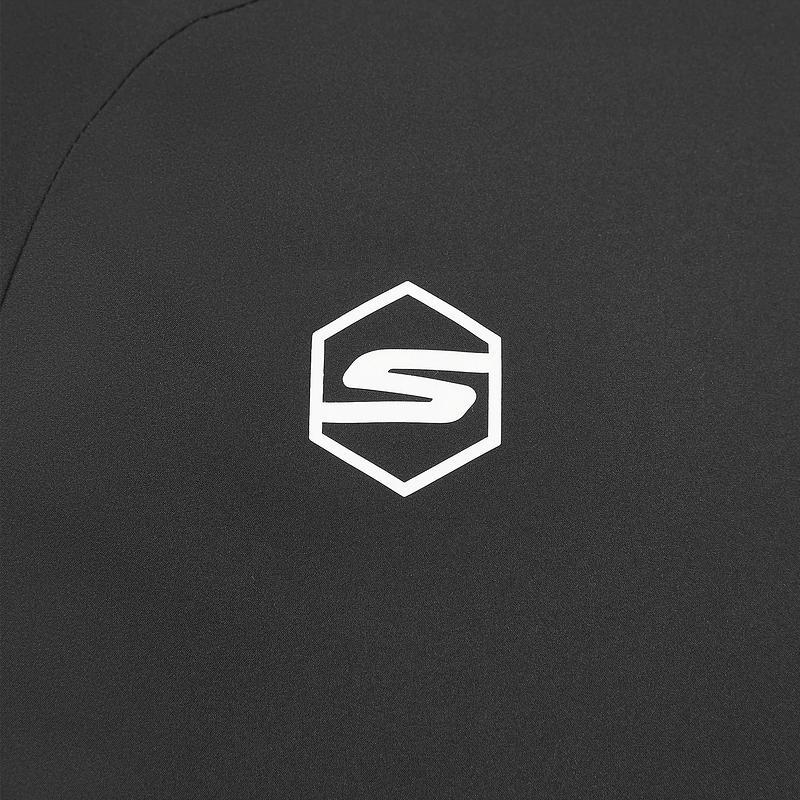 Skechers Comfort Sports Series Warm Casual Versatile Loose Long Sleeve Jacket Men Jackets Carbon-Black P125M031-0018