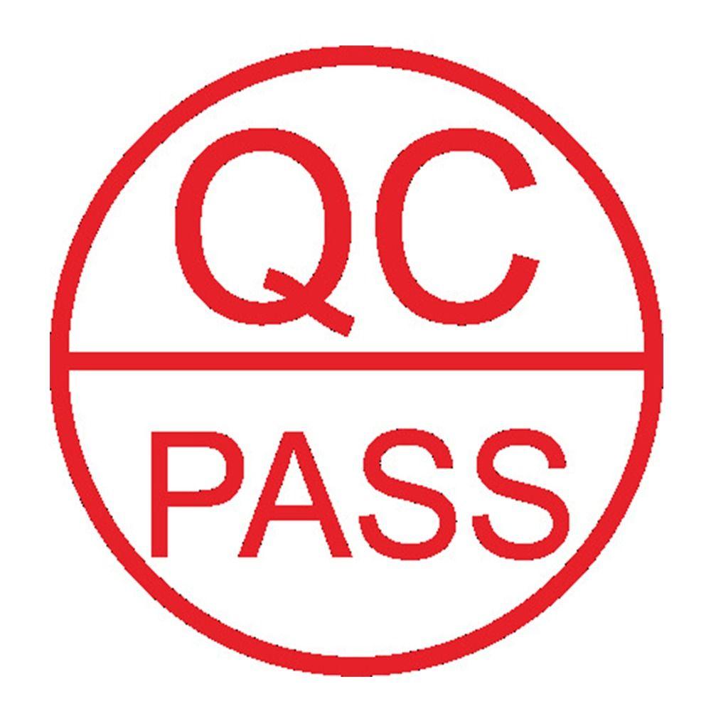 Engraved QA QC Inspect Stamp Self-Inking Quality Inspection Stamp Quality PASS Stamp  Office Supply