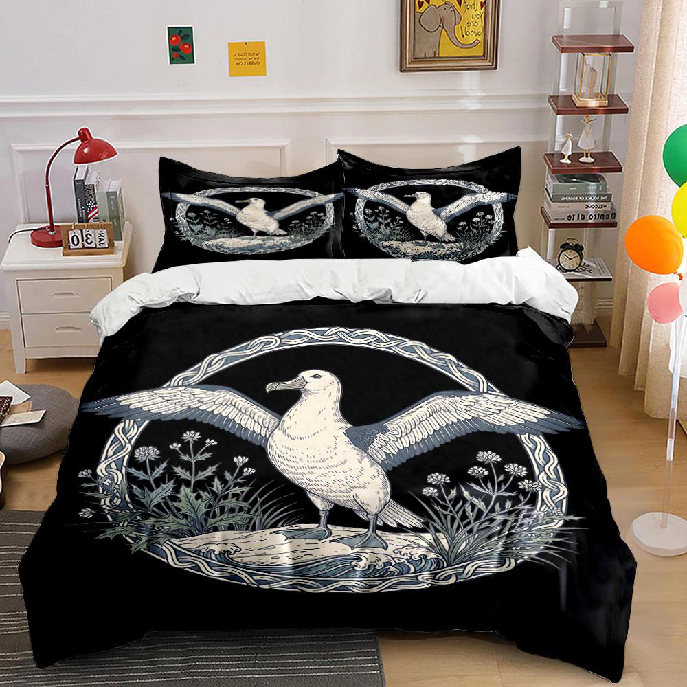 

Albatross, flowers, Celtic knots. Bedding sets Duvet cover sets Duvet covers Pillowcases(1 * Duvet Cover 2 * Pillowcases, without duvet insert) 135x200cm
