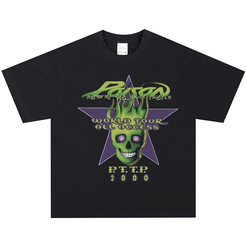 Poison T-Shirt, Soft Fabric Casual Daily Wear XXXL