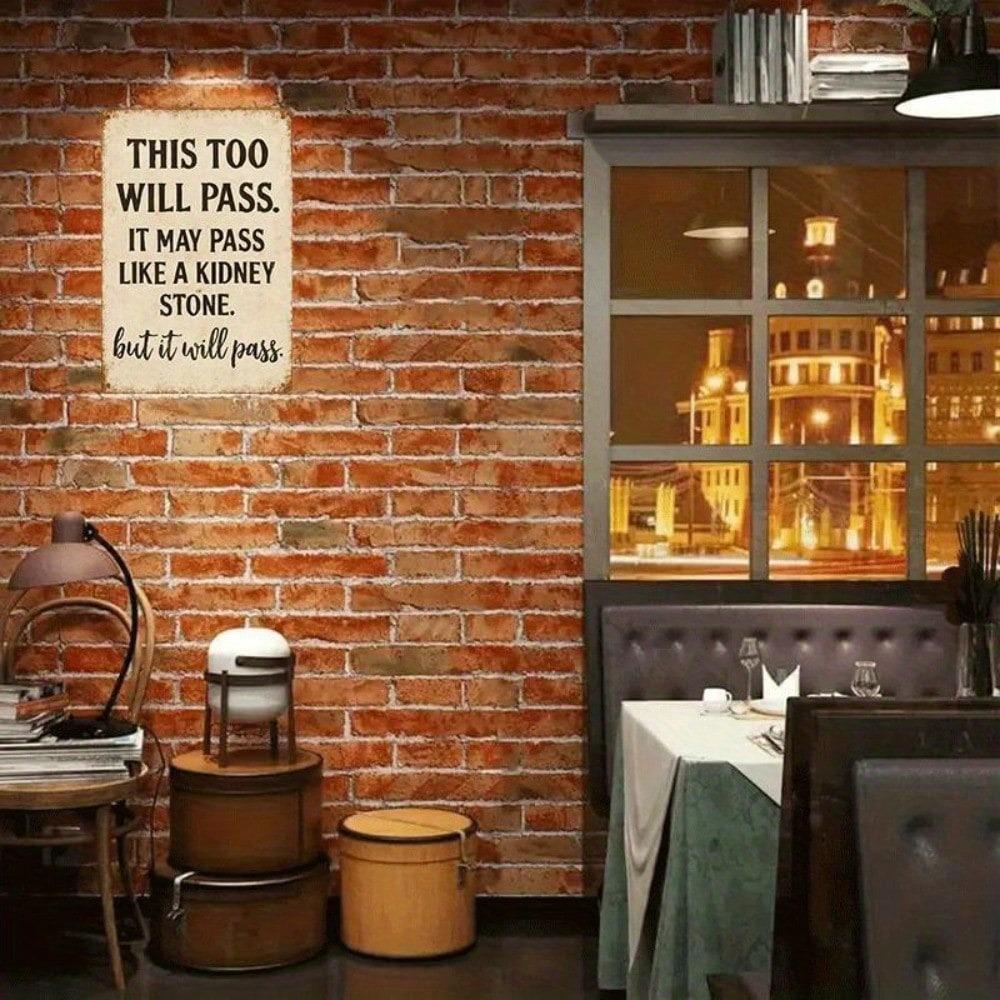 Funny Tin Sign Metal Wall Art Home Decor Novelty Gift for Bar Cafe Garage