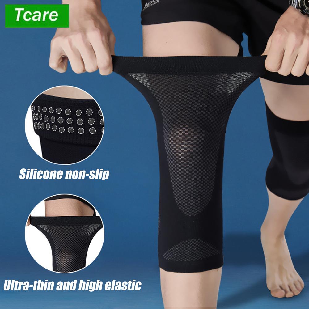Tcare Knee Support Brace Ultra Thin Compression Sleeve For Arthritis Joint Pain Relief Sport Fitness Running Kneepad M