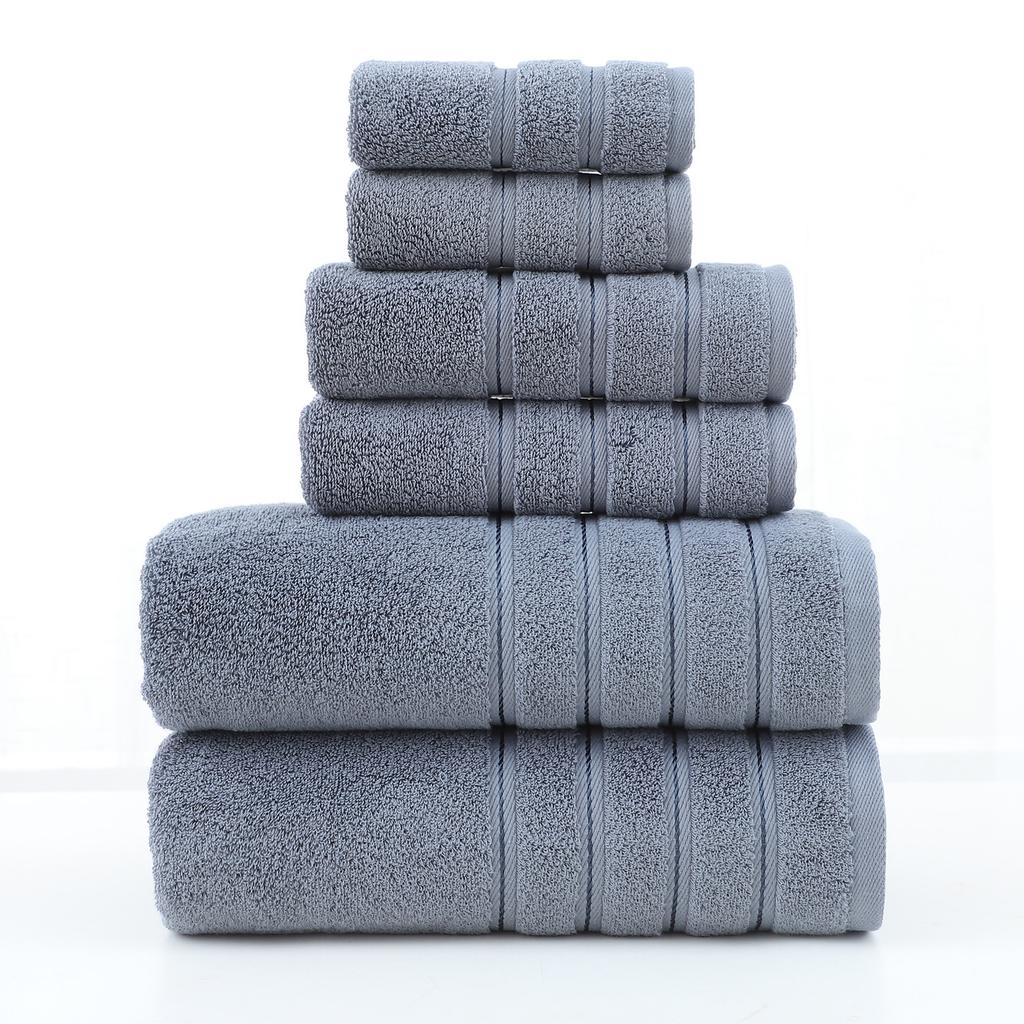 Plain color broken gear twill square towel bath towel cover towel pure cotton face towel