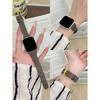 New Leather Loop For Apple Watch Band Slim Women Correa 38mm 40mm 41mm 42mm 44mm 45mm 46mm 49mm For IWatch Strap