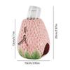 Chew Resistant Ceramic Hamster Drinking Dispenser Strawberry Shelter Cave Small Animal Water Dispenser Feeding Accessory