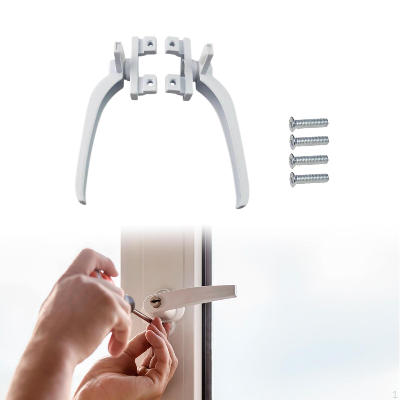 

Ручки для запирания оконных рам из алюминиевого сплава с винтами для замены белый