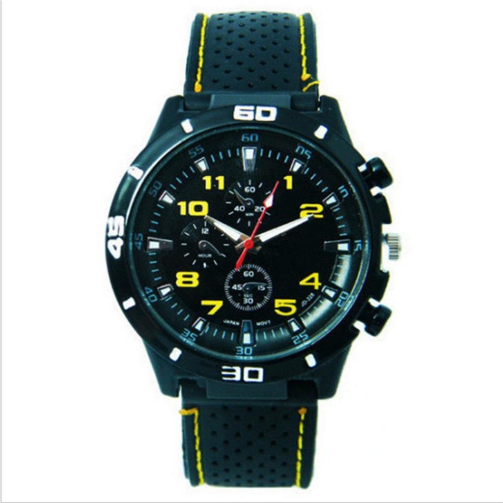 Men's Waterproof Luminous Running Alarm Clock Watch