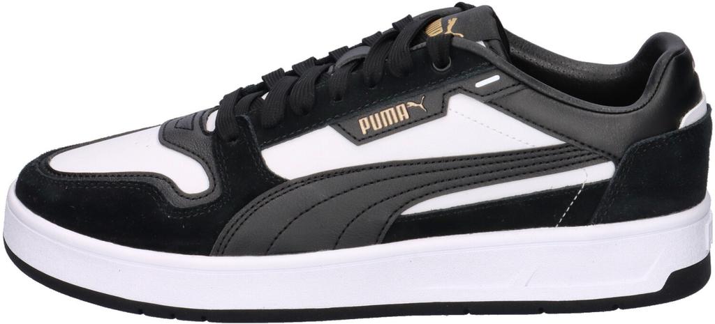 Puma Court Classic Suede Unisex Sneakers White/black/gold