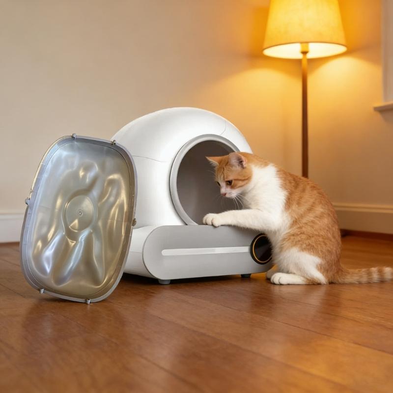 Wymienny wkład do kuwety automatycznej dla kota, Wodoodporna, szczelna mata zastępcza, Odporna na zarysowania