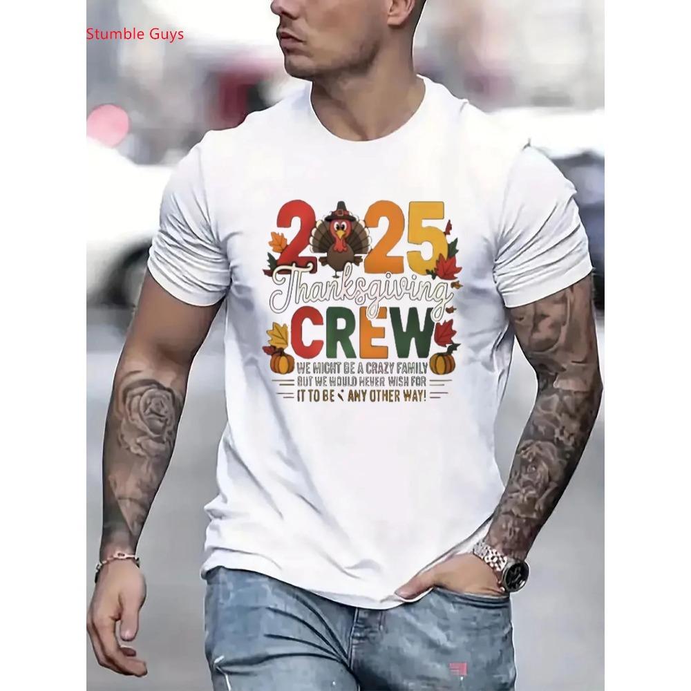 Men's casual fashion sportswear T-shirt