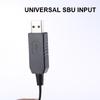 Sustainable USB Battery Conversion Cable for 6V LR6  Battery Operated Devices,Long Wire for Easy Setups