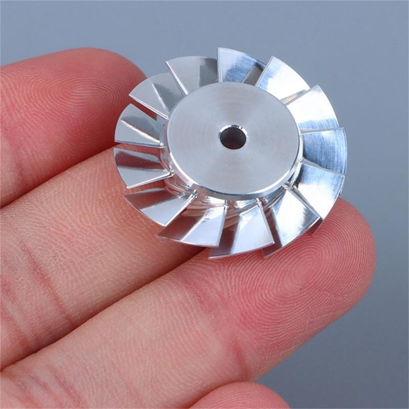 Aluminum Fan Impeller 27mm Fast Speed 100000RPM Impeller For Hair Dryer Cooling Industrial Equipment Accessories