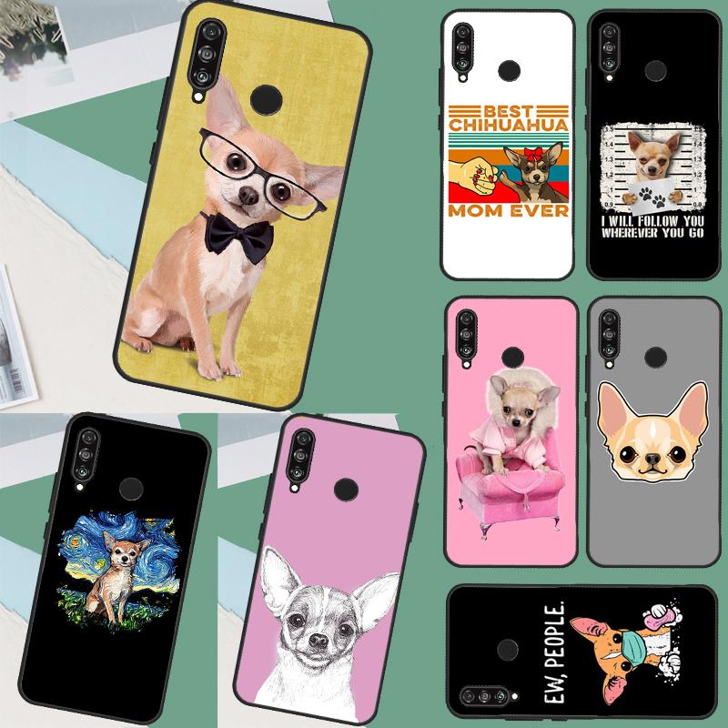 Chihuahua Dog For Huawei Nova 12i 10 9 SE 5T 12s 11i Y91 Y90 Y60 Y70 Y72 Y61 P20 P30 P40 Lite P60 Pro Case