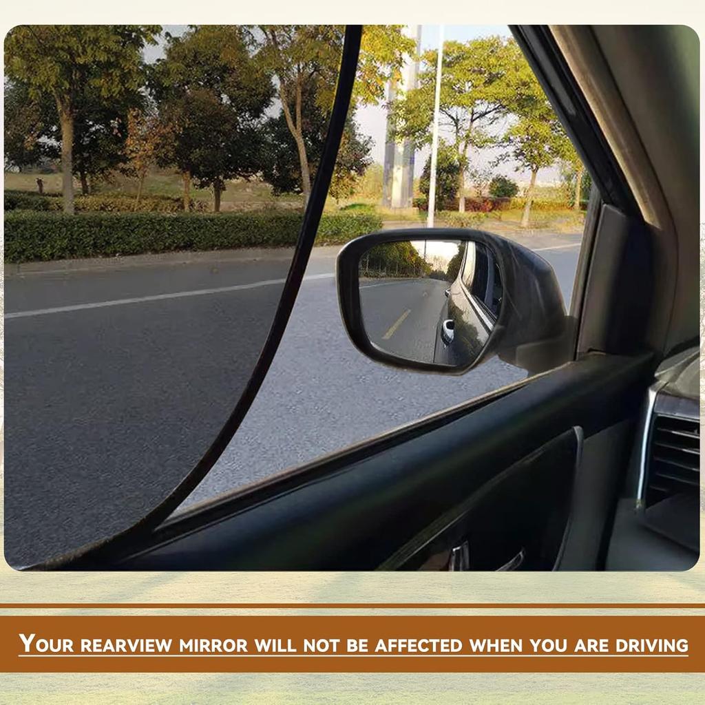 2 Pack Universal Car Window Shade For Baby, Kids, And Pets - Side Sun Visor, UV Rays Protection - Perfect For Van, SUV