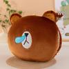 Cartoon Winter Hand Warmer Plush Pillow with Logo Customization