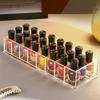 Acrylic Nail Polish Organizer,Clear Display Rack, Cosmetic Storage Rack,Nail Studio Props,Durable and Easy To Clean